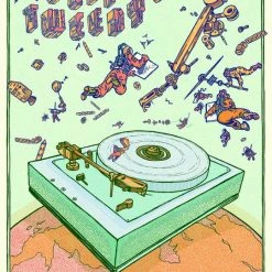 Gig Posters Jeff Tweedy - 2019 Fugscreens Studios Poster Champaign, IL Virginia Theatre