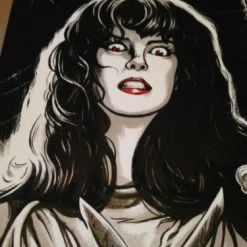 SPIDER BABY - 2013 SIGNED Gary Pullin Poster Print AP Horror Film Sci-fi MONDO