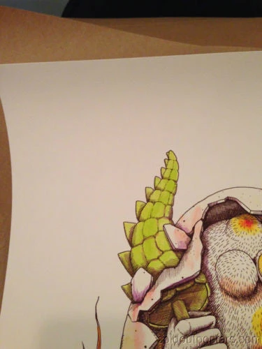 SURVIVAL 05 - 2013 Zed1 Poster Print Art Print Ed. Of 20 Hand Embellished S/N 11 SURVIVAL 05 - 2013 Zed1 Poster Print Art Print Ed. Of 20 Hand Embellished S/N