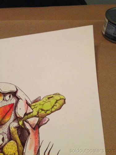 SURVIVAL 05 - 2013 Zed1 Poster Print Art Print Ed. Of 20 Hand Embellished S/N 8 SURVIVAL 05 - 2013 Zed1 Poster Print Art Print Ed. Of 20 Hand Embellished S/N