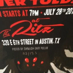 SPIDER BABY - 2013 Gary Pullin Poster Print Jack Hill Horror Film Sci-fi MONDO