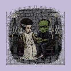 Movie/TV Posters The Bride Of Frankenstein - 2017 Marq Spusta Poster Universal Monsters Elite