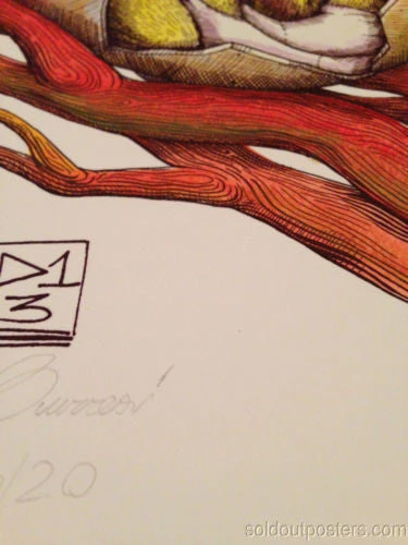 SURVIVAL 05 - 2013 Zed1 Poster Print Art Print Ed. Of 20 Hand Embellished S/N 6 SURVIVAL 05 - 2013 Zed1 Poster Print Art Print Ed. Of 20 Hand Embellished S/N