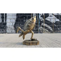 Skating Fish - 2019 Jim Pollock Phish Pewter Statue BRONZE