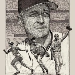 Cal Ripken - 2015 David Welker Poster FugScreens Studios 1st Art Prints