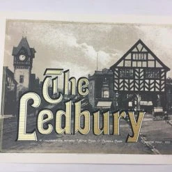 Gig Posters The Ledbury - 2013 Dan MacAdam Crosshair Poster Art Print