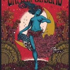 Grateful Dead - 2015 Richey Beckett Poster Santa Clara, CA