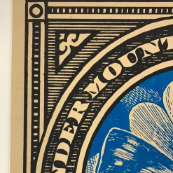 Yonder Mountain String Band - 2011 Johnny Sampson Poster Boulder, CO N2 Colorado