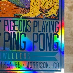 Twiddle - 2019 Owen Murphy Poster Red Rocks Morrison, CO PPPP FOIL