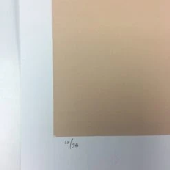 Art Prints Untitled (Tan Psych) - 2008 Mike Budai Poster Art Print