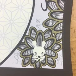 Gig Posters Swans - 2013 Junko Mizuno Poster Tokyo, Japan Unit Tokyo