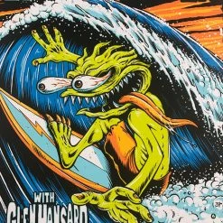 Eddie Vedder - 2014 Brandon Heart Poster Sydney, Australia State Theatre S/N Gig Posters