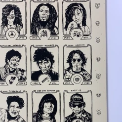 Dead Rock Stars - Fugscreens Studios Poster Art Print 14 Dead Rock Stars - Fugscreens Studios Poster Art Print