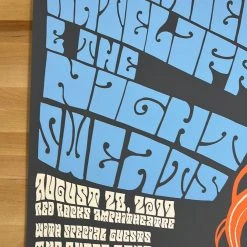 Sold Out Posters Nathaniel Rateliff & The Night Sweats - 2017 Poster Red Rocks Morrison, CO N1