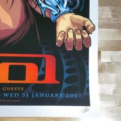 Tool - 2007 Ken Taylor Poster Melbourne, AUS 2nd