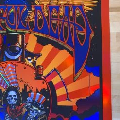 Fare Thee Well - 2015 Richard Biffle Poster Grateful Dead Chicago Soldier Field
