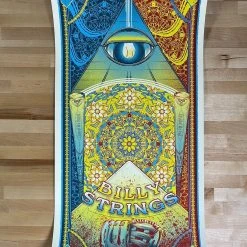 Half Hazzard Press Billy Strings - 2021 Half Hazard Poster Louisville, KY 5/22 Gig Posters