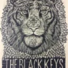 The Black Keys - 2014 Dan Grzeca Poster Chicago, IL United Center