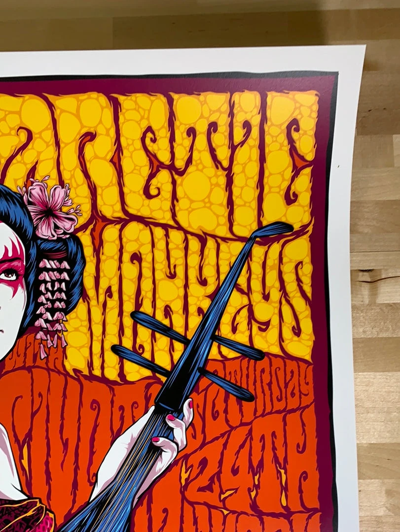 Arctic Monkeys - 2009 Ken Taylor Poster Melbourne, AUS 6 Arctic Monkeys - 2009 Ken Taylor Poster Melbourne, AUS