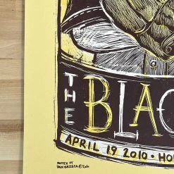 The Black Keys - 2010 Dan Grzeca Poster Orlando, FL House Of Blues