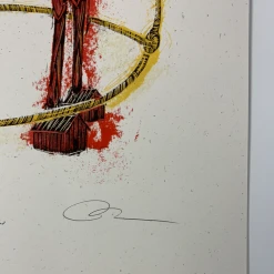 Art Prints Tiny Cowboy - 2009 Dan Grzeca Poster Art Print PINK 21/200