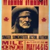 Willie Nelson - 2006 Hatch Show Print 5/14-15 Poster St. John's, Newfoundland
