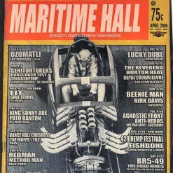 Ron Donovan MHP 89 Method Man Redman - 2000 Poster Maritime Hall San Fran 1st