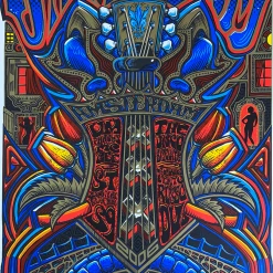 Jam In The Dam - 2006 Jeff Wood X/40 Poster Amsterdam, NED Melkweg