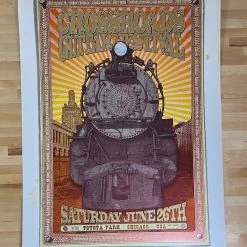 Crossroads Guitar Festival - 2007/2010 Chuck Sperry Poster, Eric Clapton Test Print