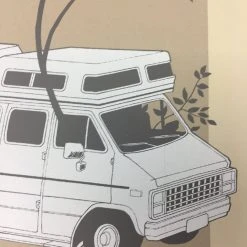 Van (Chicago Series) - 2013 Justin Santora Poster Art Print