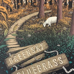 Gig Posters Greensky Bluegrass - 2017 Neal Williams Poster Fall Tour