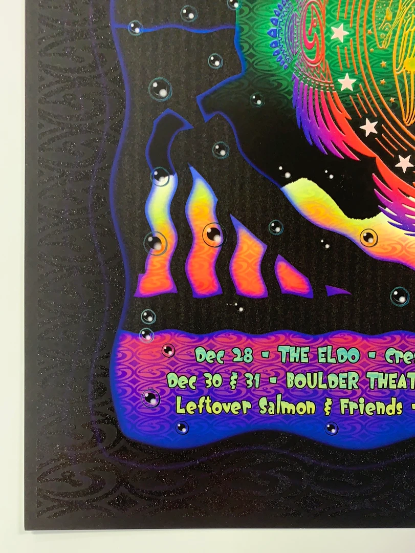 Colorado Leftover Salmon - 2009 - 2010 Rizzi Poster, CO 20th Anniversary 8 Colorado Leftover Salmon - 2009 - 2010 Rizzi Poster, CO 20th Anniversary