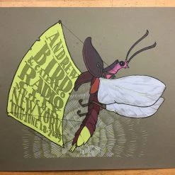 Gig Posters Andrew Bird - 2009 Jay Ryan Poster New York City, NY Radio City Music Hall