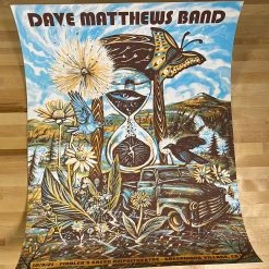 Dave Matthews Band - 2021 Zeb Love Poster Fiddler's Green, CO 10/9