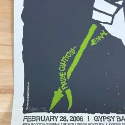 Gig Posters Flogging Molly - 2006 Todd Slater Poster Dallas, TX