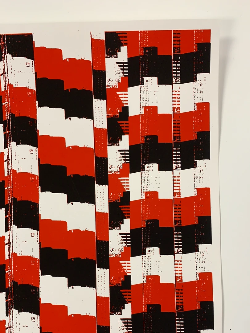 The White Stripes - 2005 Rob Jones Poster Euro Tour Gig Posters 6 The White Stripes - 2005 Rob Jones Poster Euro Tour Gig Posters