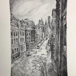 Art Prints Centre St. - 2021 David Welker Poster, Art Print