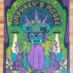 Umphrey's McGee - 2018 Status Serigraph Poster Summer Camp Festival Gig Posters