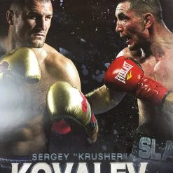 Sold Out Posters Boxing - 2017 Kovalev Vs Shabranskyy Poster