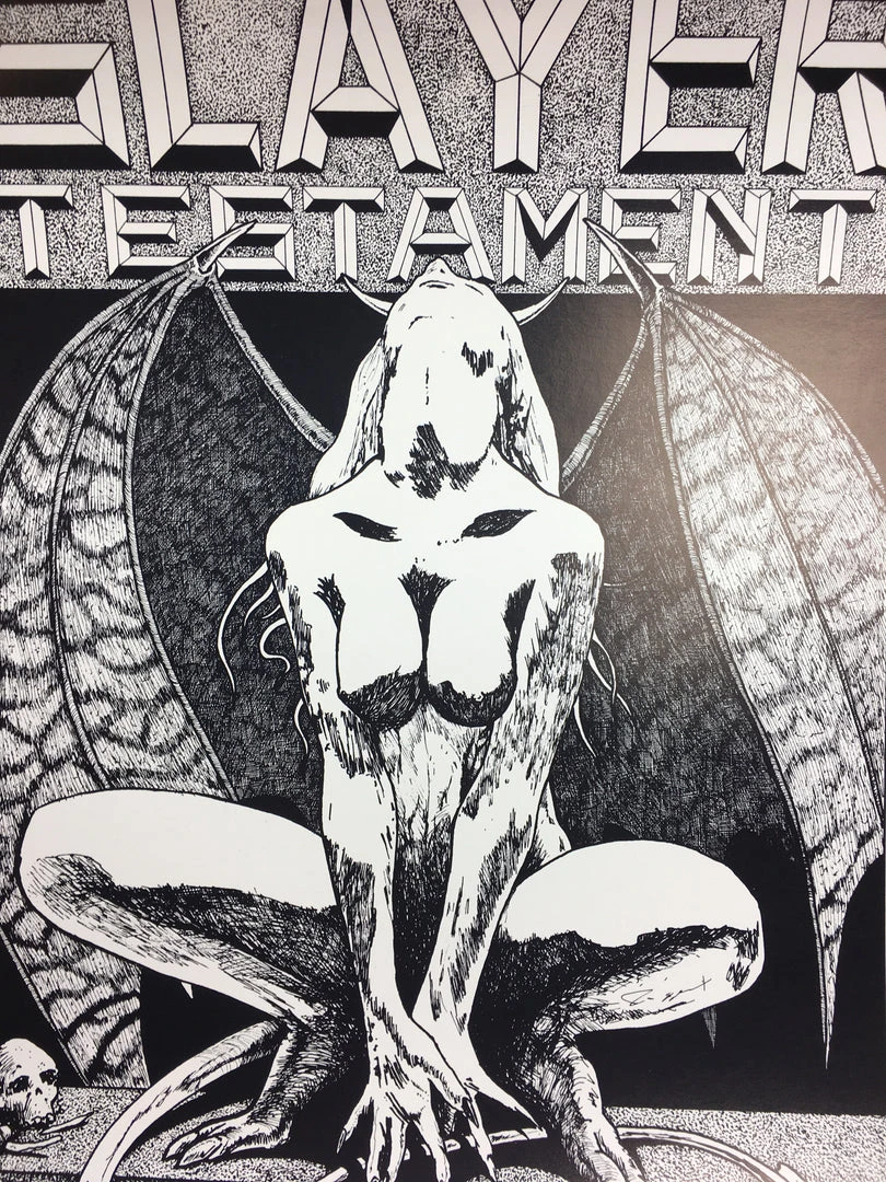 Slayer - 1991 Frank Kozik Poster Houston, TX The Unicorn 3 Slayer - 1991 Frank Kozik Poster Houston, TX The Unicorn