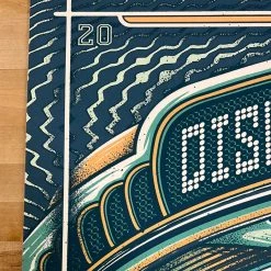 Half Hazzard Press The Disco Biscuits - 2018 Half Hazard Poster Denver, CO Ogden Colorado