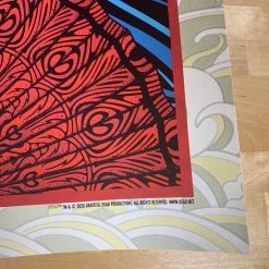 Grateful Dead - 2020 Todd Slater Poster Cream Edition