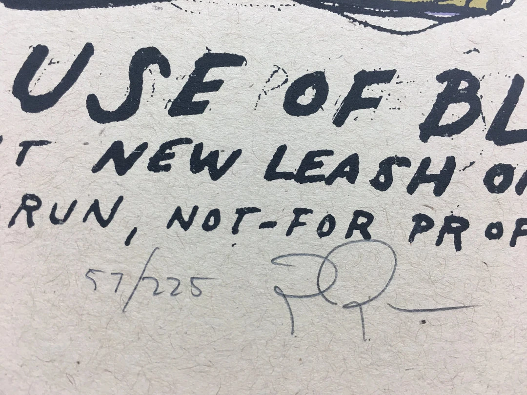 Raise The Woof - 2009 Jay Ryan Poster Chicago, IL House Of Blues With Devil In A 10 Raise The Woof - 2009 Jay Ryan Poster Chicago, IL House Of Blues With Devil In A