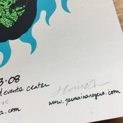 Queens Of The Stone Age - 2008 Justin Hampton Jermaine Rogers Poster Halifax, NS