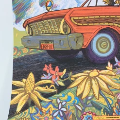 Grateful Dead - 2021 Zeb Love Poster Art Print