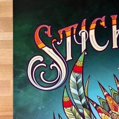 Status Serigraph Stick Figure - 2018 Twiddle Poster Red Rocks Morrison, CO
