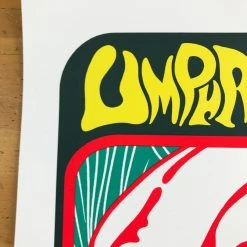 Umphrey's McGee - 2017 Jermaine Rogers Poster Atlanta, Chastain Park Amphitheatr Gig Posters