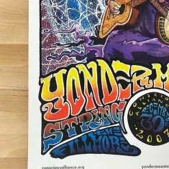 Colorado Yonder Mountain String Band - 2007 Robert Marx Poster The Fillmore Denver, CO 12/30