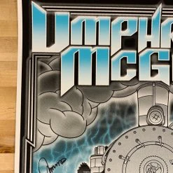 Umphrey's McGee - 2015 John Warner Poster Band Signed Chattanooga, TN 10 Umphrey's McGee - 2015 John Warner Poster Band Signed Chattanooga, TN