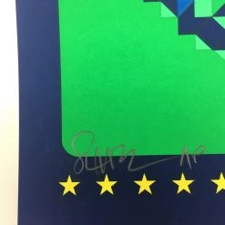 Ben Harper - 2009 Todd Slater Poster Austin, TX Austin City Limits ACL With Rele